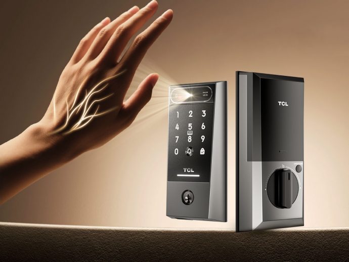 TCL Just Made Fingerprints Obsolete: This Smart Lock Reads Your Palm Veins (And It’s Foolproof)