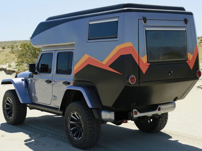 Two Track Campers puts capable pop-top ActionCamper X4 on the Jeep Wrangler Unlimited