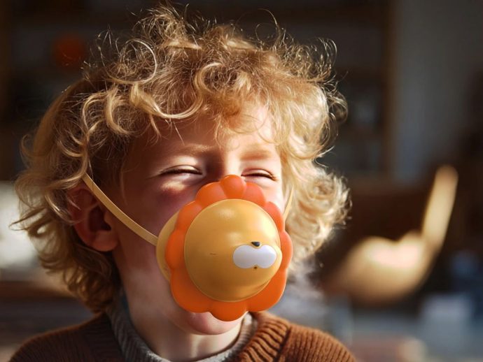 This Playful Nebulizer for Children turns Medical Stigma into ‘Inclusive Inhalation’