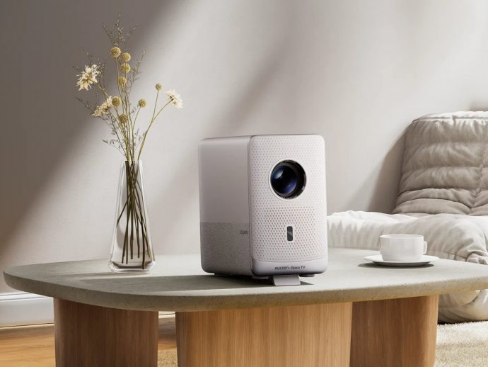 Roku finally enters the smart projector market with the Aurzen EAZZE D1R Cube
