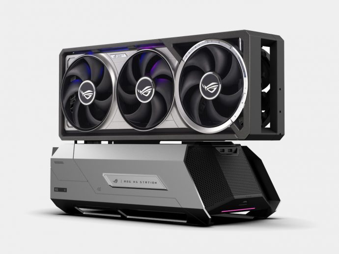 ASUS ROG XG Station 3 Looks Like a Sci-Fi Truck, Powers Your Laptop Like a Starship