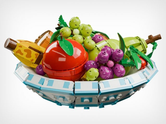 Forget Flowers, Your Next LEGO Decor Piece Might Be This Stunning 1,257-brick Fruit Basket