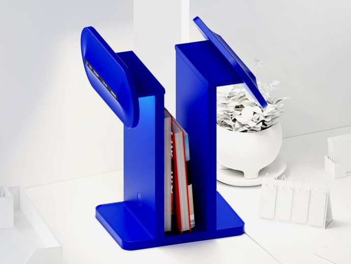 Bauhaus-Inspired Rend Lamp Concept Redefines Shared Desks