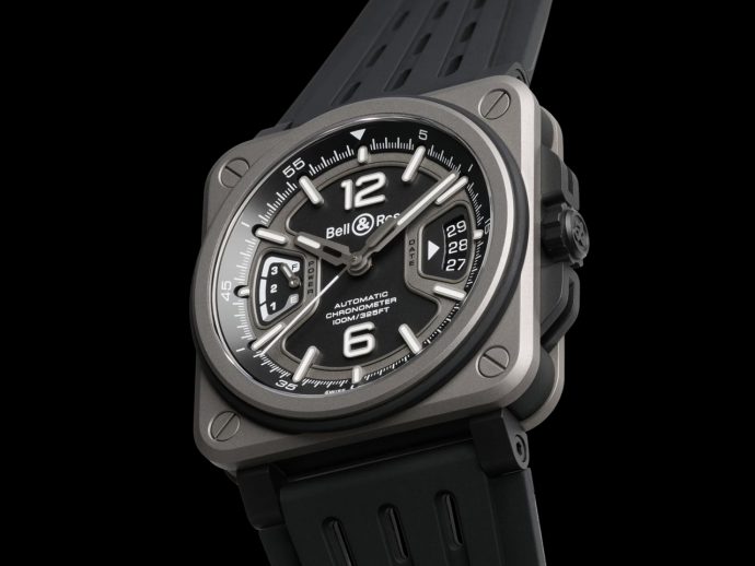 Bell & Ross BR-X3 Black Titanium and Blue Steel watches make rollicking debut