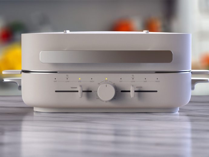 Concept cooker is an all-in-one kitchen vision for modern homes