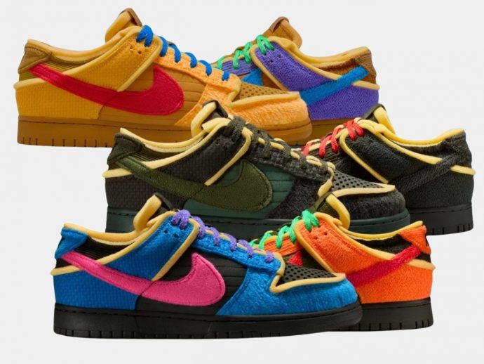 CPFM x Nike Swamp Sponge Dunk Lows will be your favorite colorful footwear