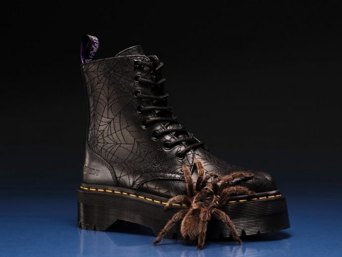 Dr. Martens unveils midnight-black Wednesday capsule collection
