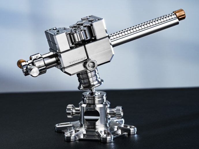 This Limited-Edition Titanium Fractal Vise Is a Functional Masterpiece That Actually Works