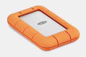 LaCie Rugged SSD4 with data transfer speeds of 4,000MB/s is built to last a 3m fall