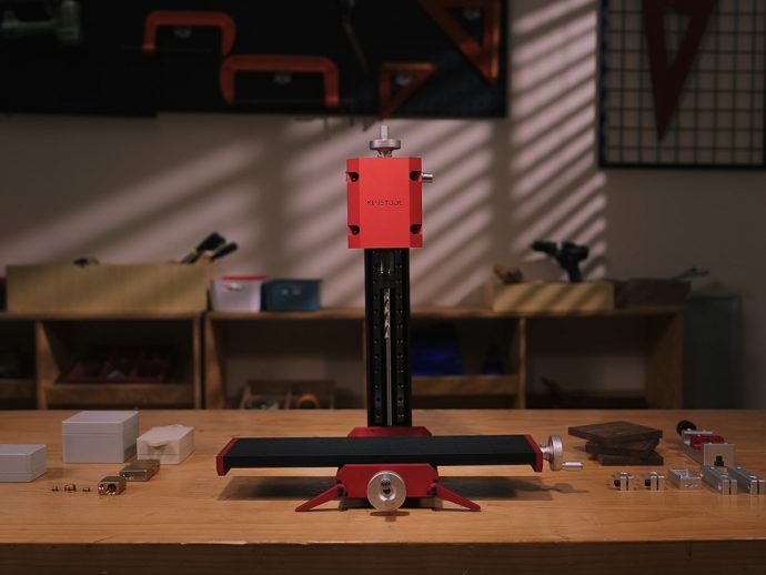 Meet KUJIETOOL: The World’s Smallest Universal Milling Machine for Makers