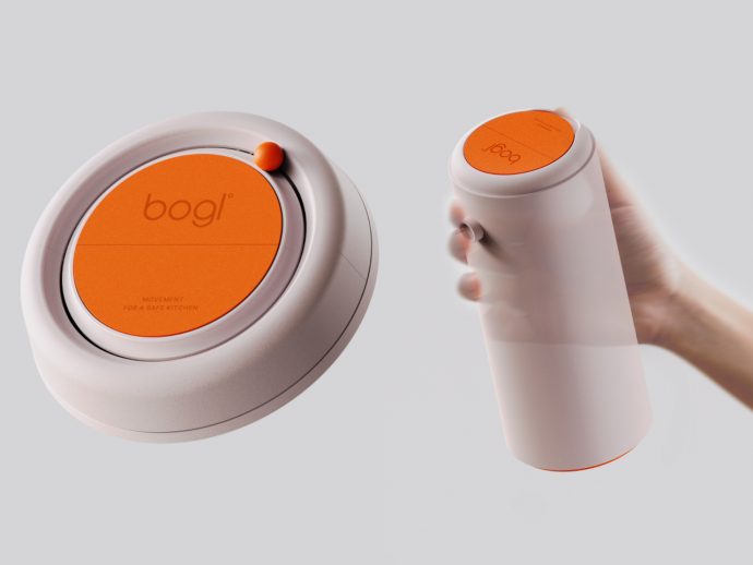 Minimalist Fire Safety Concept That Belongs in the Modern Kitchen