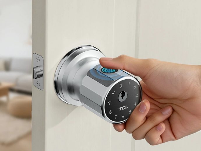 TCL K1 Smart Fingerprint Door Knob Harmonizes Seamless Security and Everyday Design