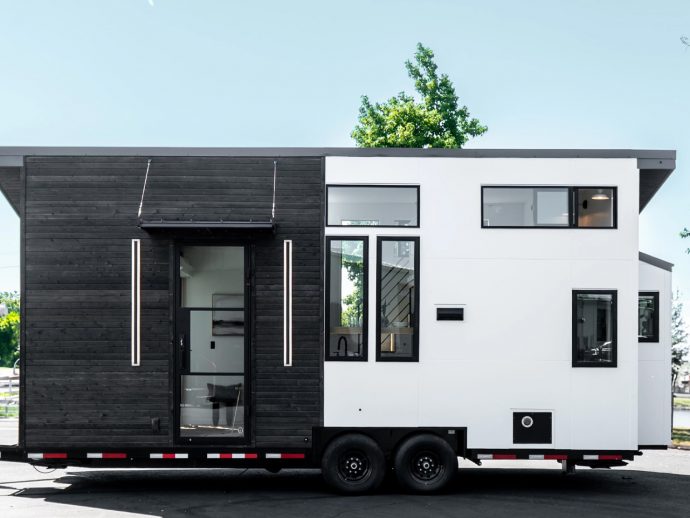 This $89,000 Tiny House Has A Motorized Bed That Disappears Into The Ceiling