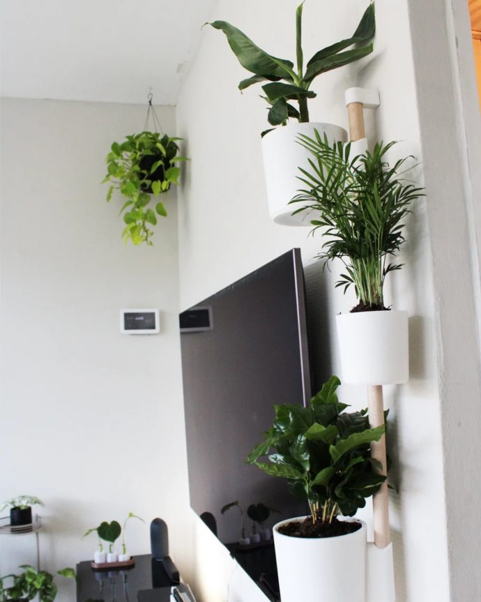 The Rail V2 is a 3D printed wall-mounted planter system that’s now smarter and easier to use