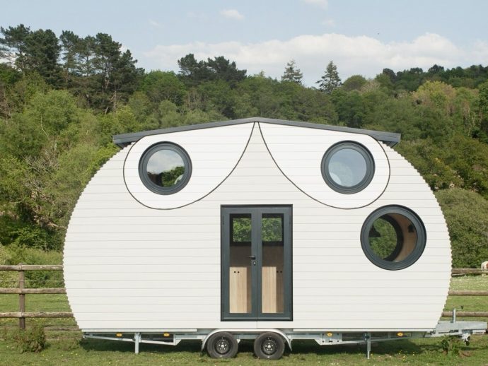 These French Tiny Homes Look Like They Have Eyes – And That’s The Point