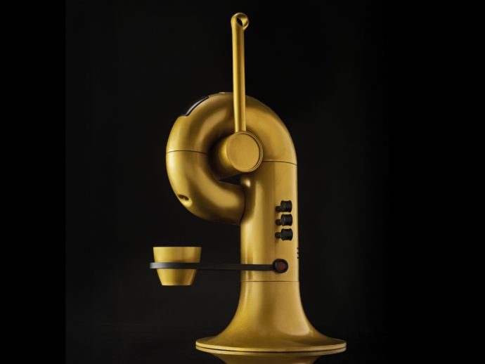 Trumpet Coffee Machine concept blends music and morning rituals