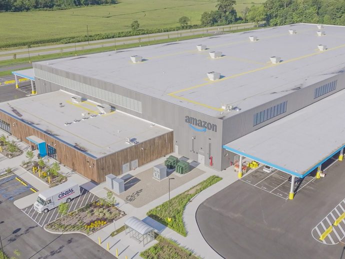 Amazon Just Built A 171,000-Square-Foot Warehouse Using Only Wood