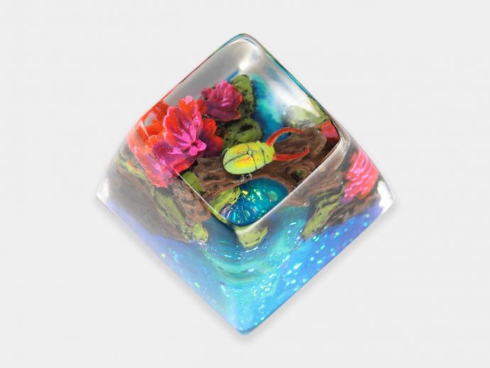 These $44 Artisan Keycaps Put Entire Islands Inside Your Keyboard