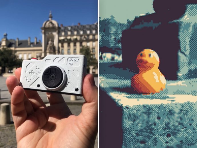 Forget Megapixels, This Tiny Camera Turns Your World Into A 16-Bit Pixelated Video Game