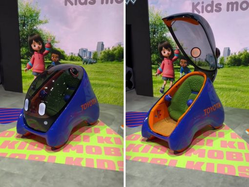Toyota announces world’s first self-driving ev for children