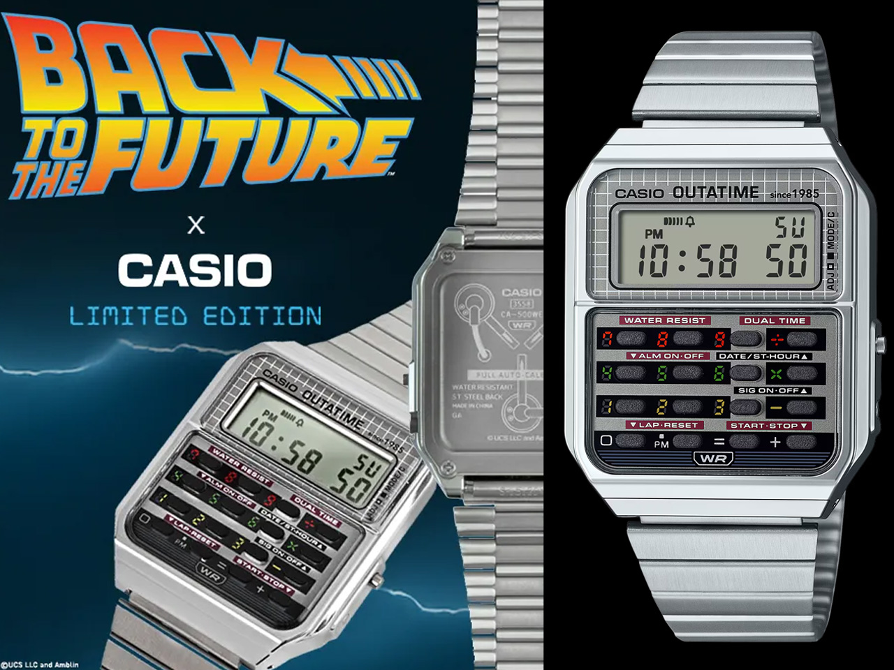 Casio Revives Classic Watch With Back to the Future-Inspired