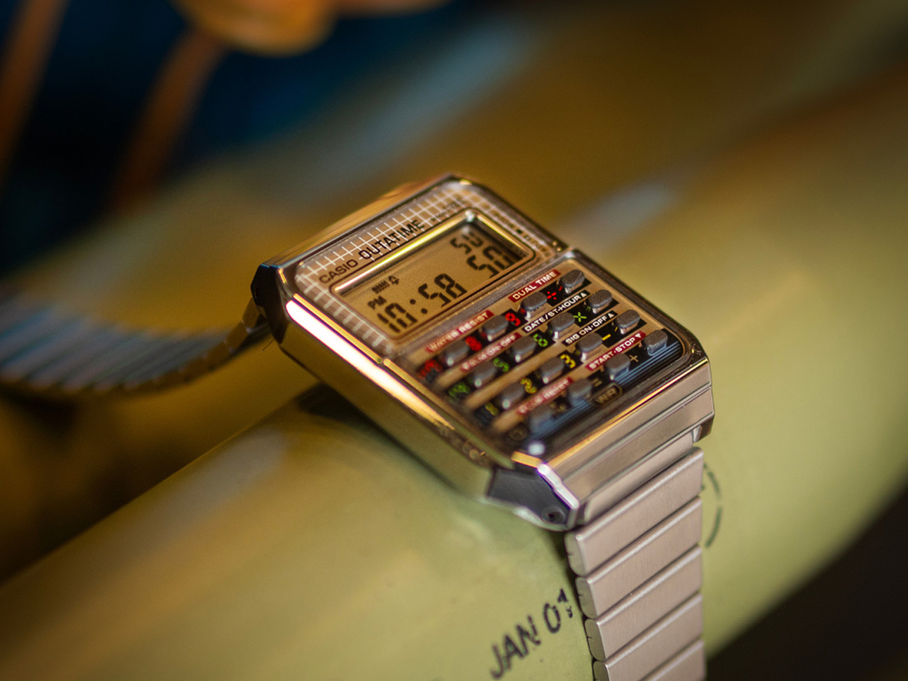 【新品未使用】CASIO CLASSIC CA-500WEBF-1AJR CA-500WEBF-1AJR] CASIO VINTAGE WATCH BACK TO THE FUTURE