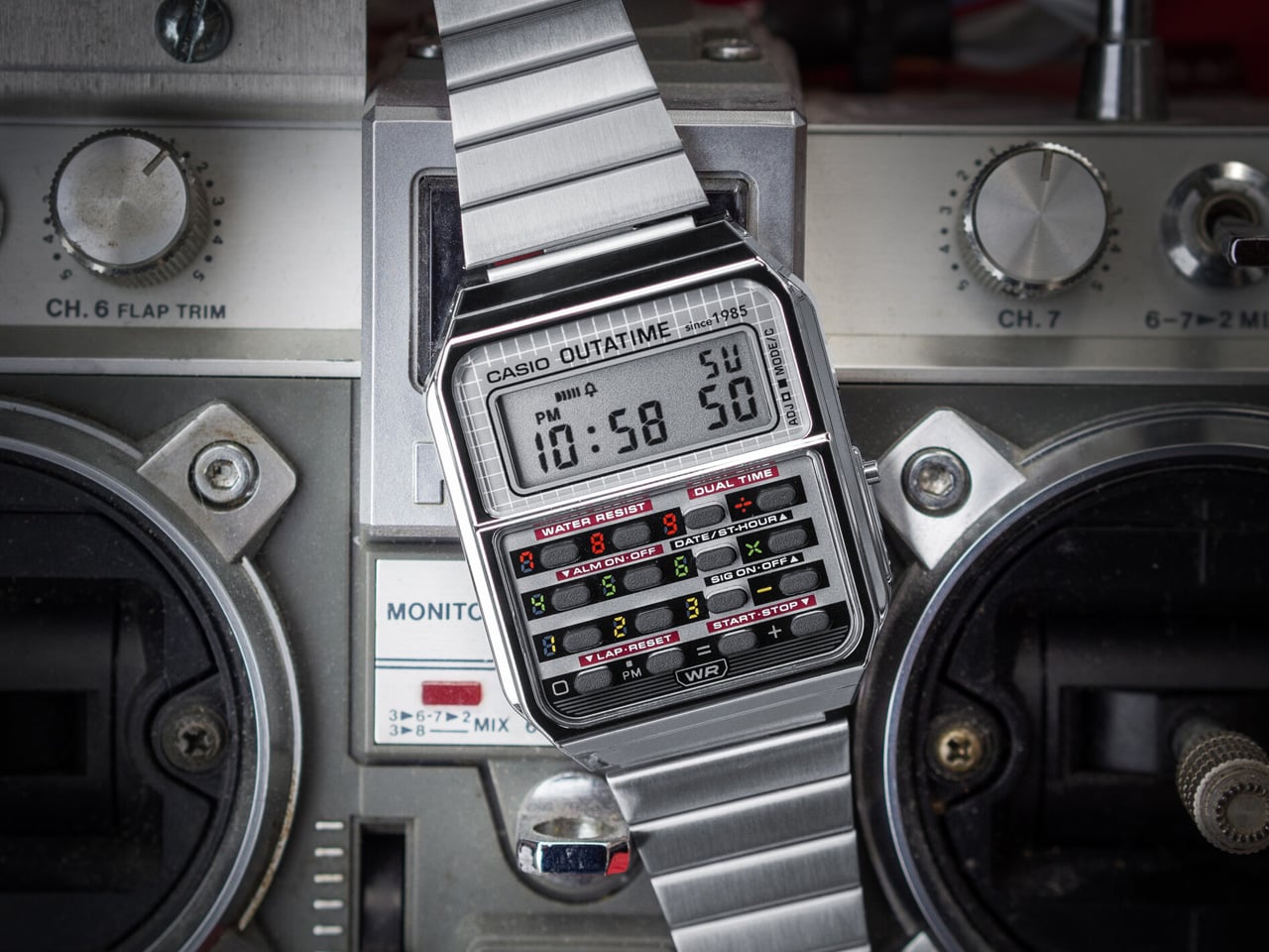 Casio Revives Classic Watch With Back to the Future-Inspired