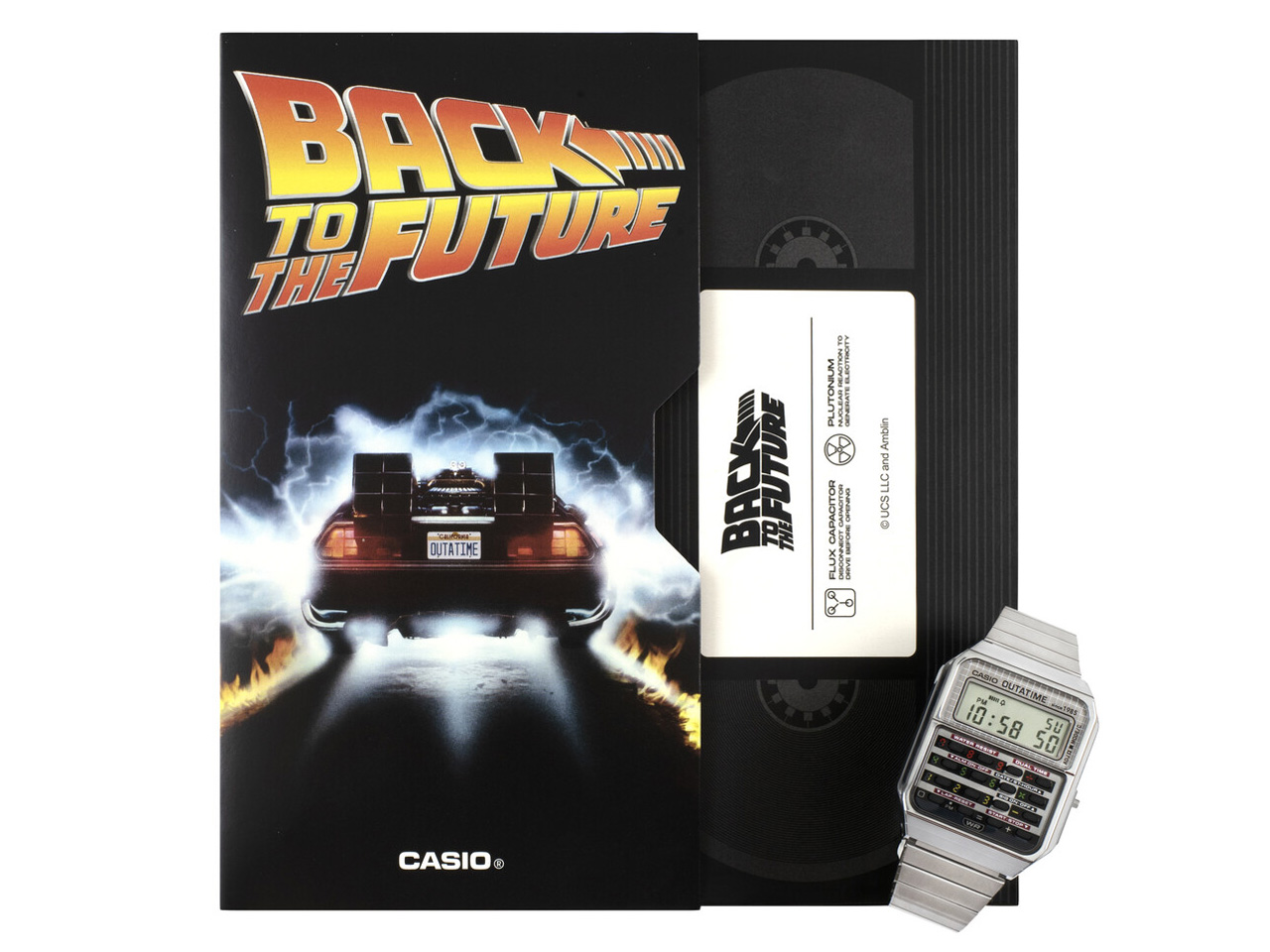 Casio Revives Classic Watch With Back to the Future-Inspired