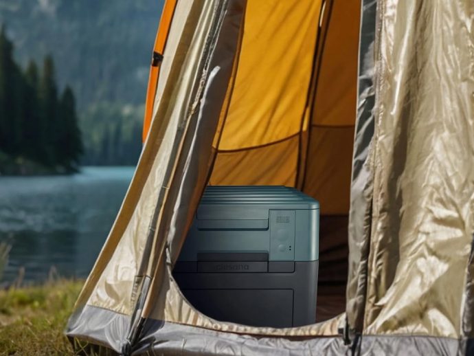 24-Pound Swiss Camping Toilet Telescopes To Full Height For Off-Grid Adventures