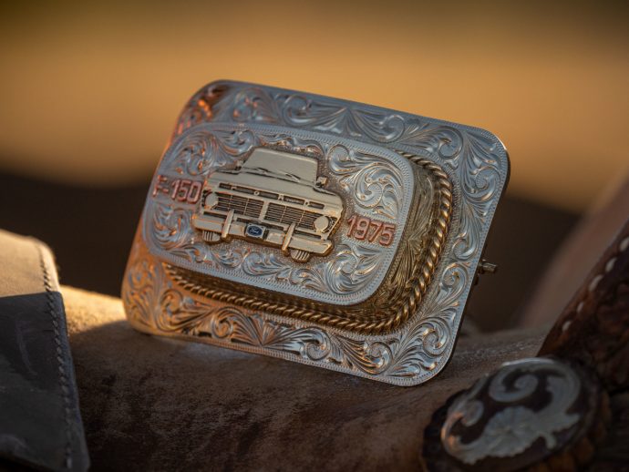 Ford Made a Cowboy-Style Belt Buckle That Holds Your Key Fob