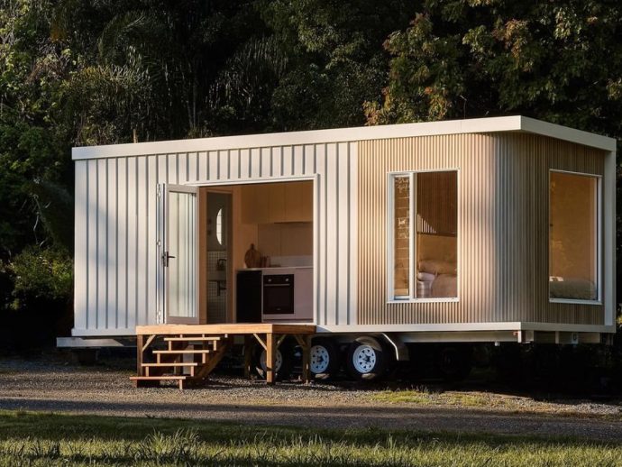This $78K Tiny House Has Curved Walls & Luxury Most Homes Never Get
