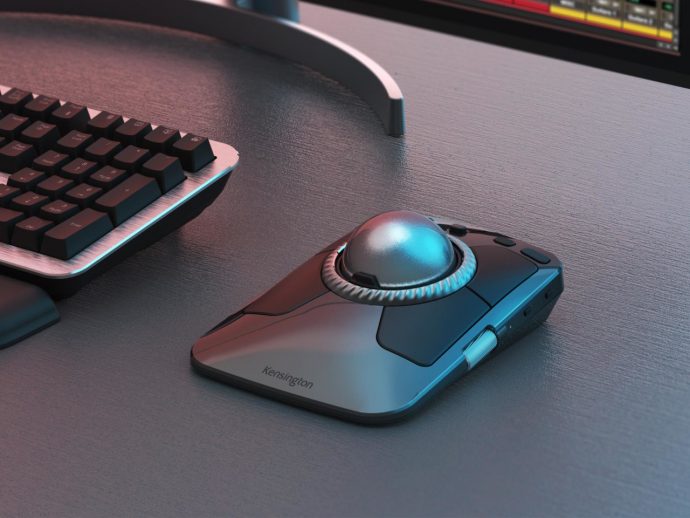 Kensington Trackball Has a Scroll Ring and 16 Programmable Buttons