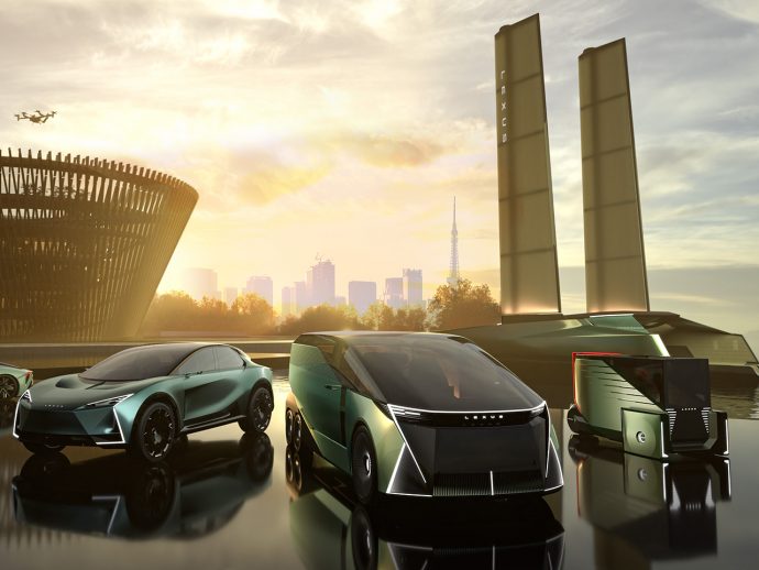 Lexus LS Van Concept is a future-ready motorhome for digital nomads