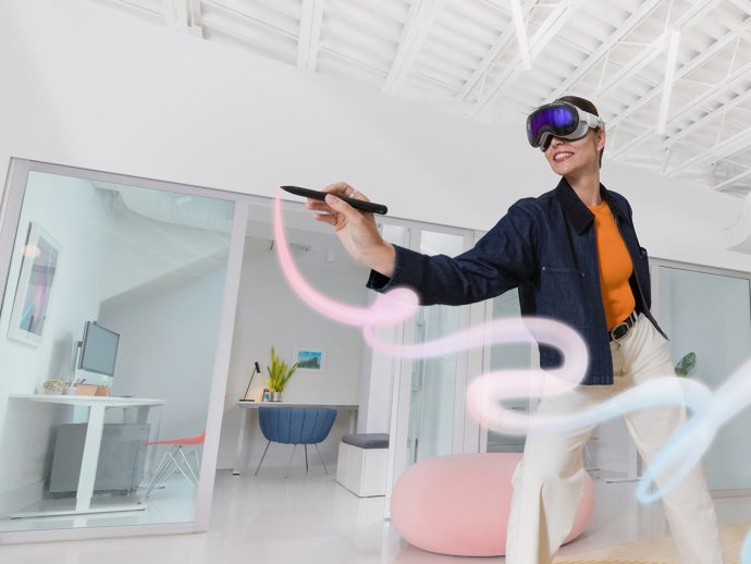 Logitech Muse Digital Marker Lets You Sketch in Midair on Vision Pro