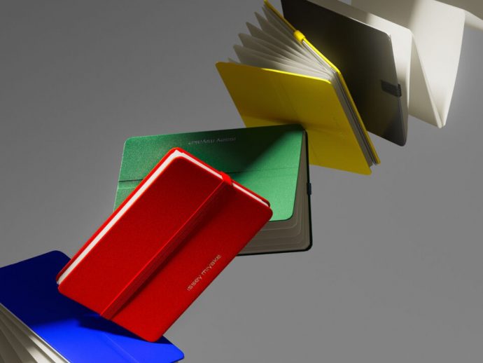 Moleskine Just Turned Issey Miyake’s Iconic Pleats Into Paper