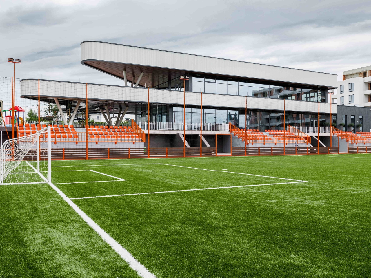 Moldova's Game-Changing Sports Hub Brings Soccer and Solar Power Together - Yanko Design