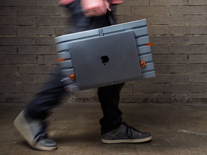Tether Tools’ AeroTrac is a modular workstation that unfolds into creator’s command center