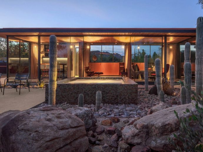 The Construction Zone Transforms A Horse Barn Into A Guest House In Phoenix, Arizona