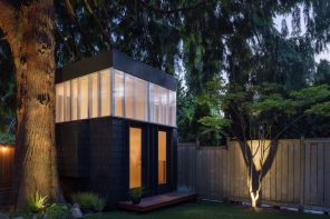 This 110-Sq.Ft. Backyard Studio Was Transformed Into A Work, Family, and Everyday Space