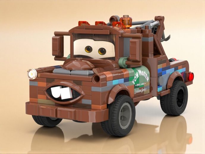 This LEGO Tow Mater Build Will Make Even Lightning McQueen Jealous