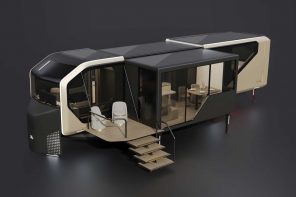 Pininfarina’s Foldable Trailer Homes combine Electric Mobility and Off-Grid Luxury Living