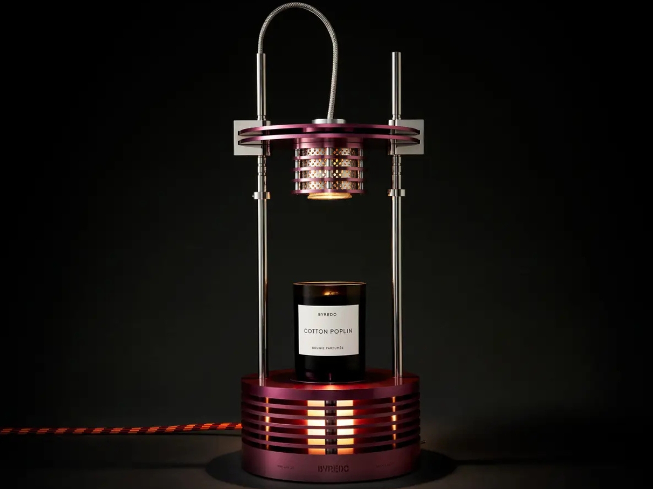 Byredo Just Built a Lamp That Melts Candles While It Glows - Yanko Design