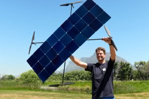 DIYer builds first 100% solar-powered drone that flies without batteries