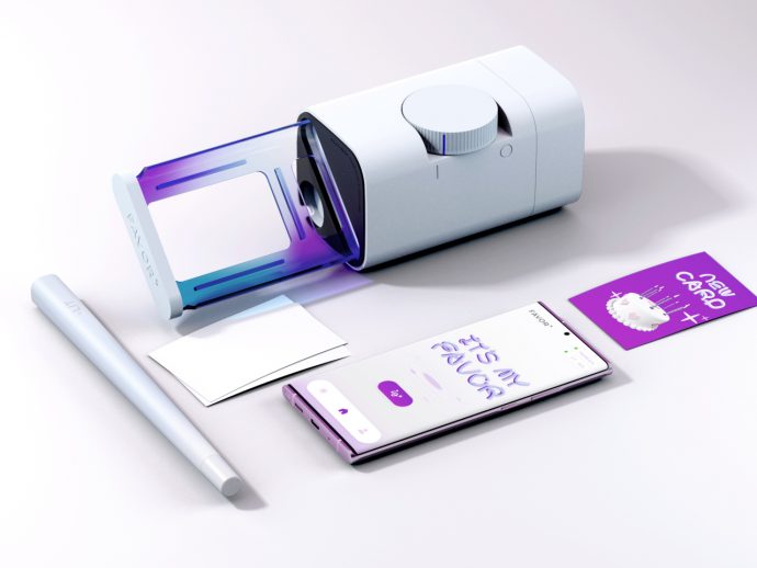 Favor AR Pen Lets You Draw Messages in Air, Print as Photo Cards