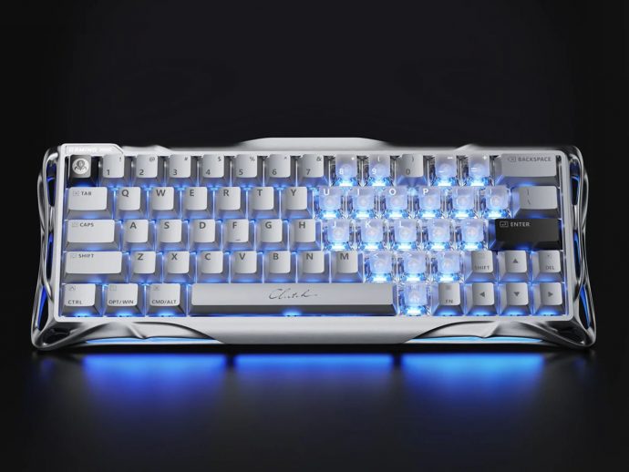 GravaStar Mercury V60 Pro Deluxe Edition keyboard has serious sci-fi vibes
