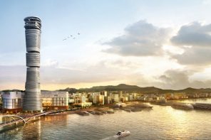 Kengo Kuma’s Wave-Inspired Tower Rises in Busan