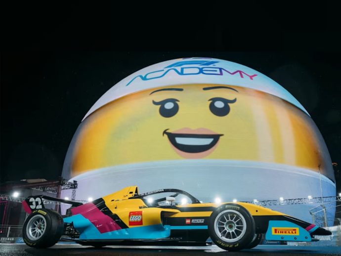 LEGO Racing Joins the F1 ACADEMY Grid with a Livery That Looks Nothing Like Racing