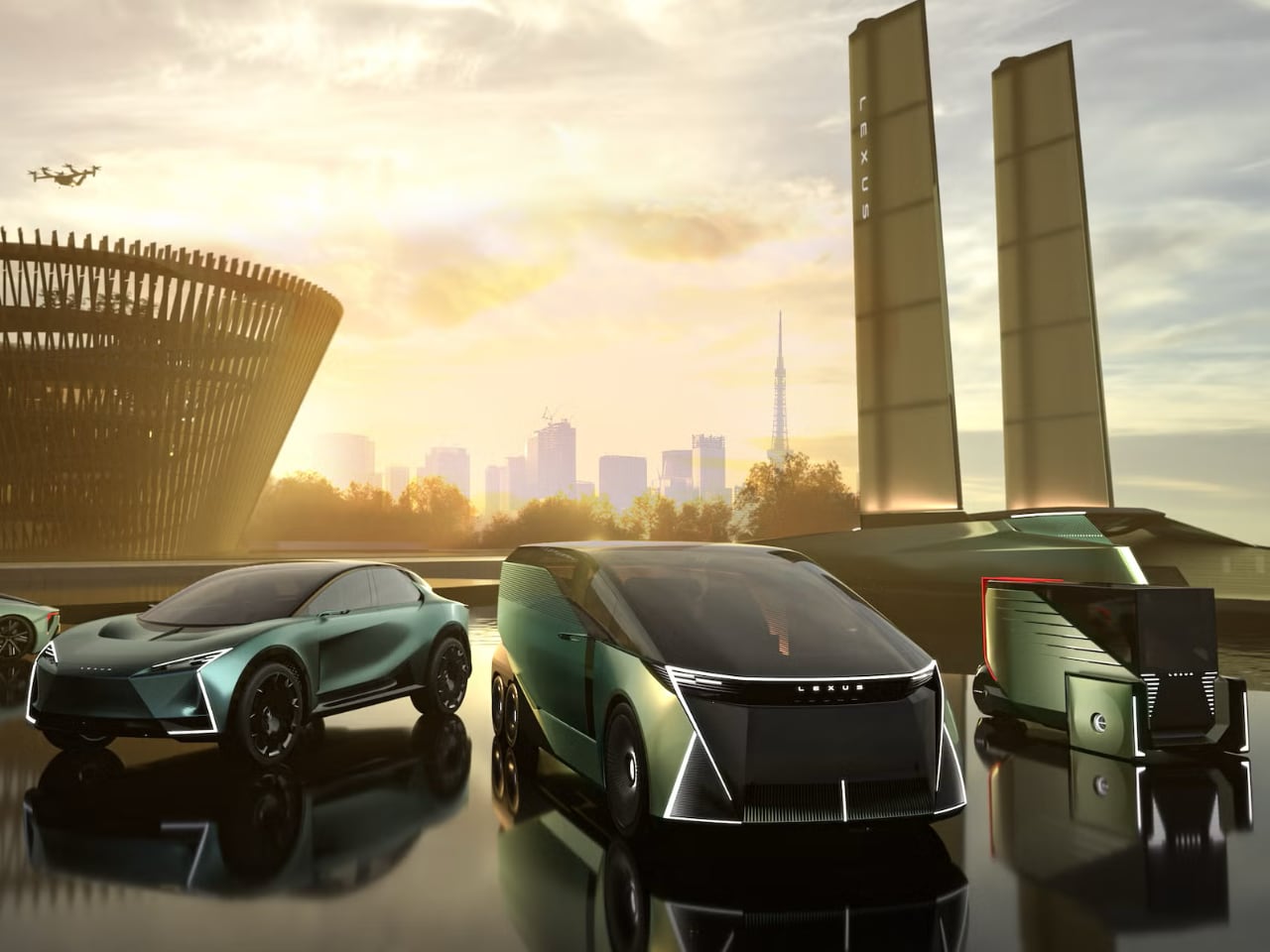 Lexus LS Goes Bold: Three Radical Concepts Redefine Luxury Space - Yanko Design