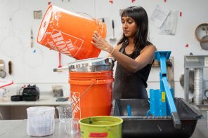 RISD’s $100K Loop Lab Creates Art Supplies From Campus Waste