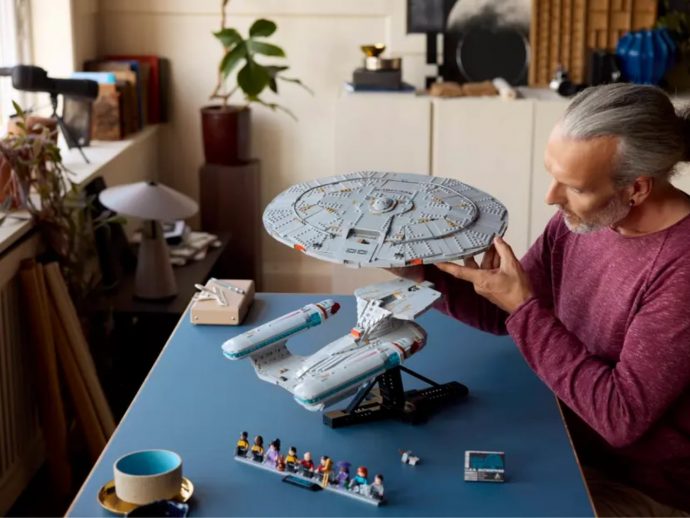 Make It So: LEGO’s 3,600-Piece U.S.S. Enterprise NCC-1701-D Is the Ultimate Trek Tribute